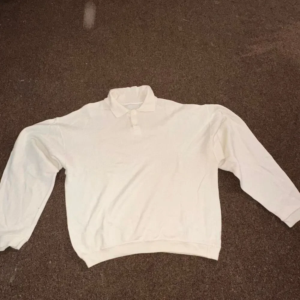 Unbranded Women's White and Cream Jumper